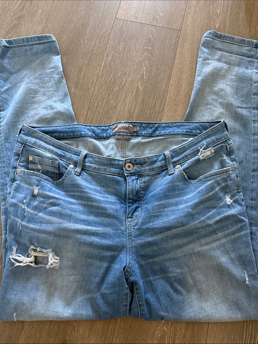 Torrid Denim Boyfriend Straight Jean ~16XT~